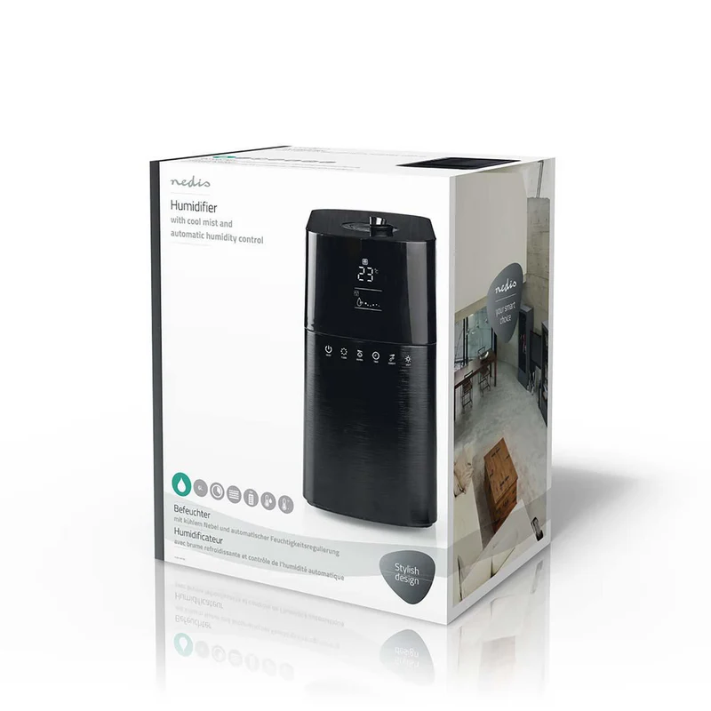 Luftbefeuchter 30 W mit kühlem und warmen Nebel