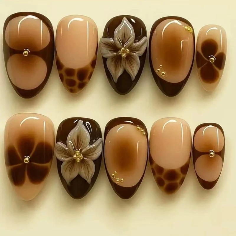 Floral Art Press-On Nagelspitzen