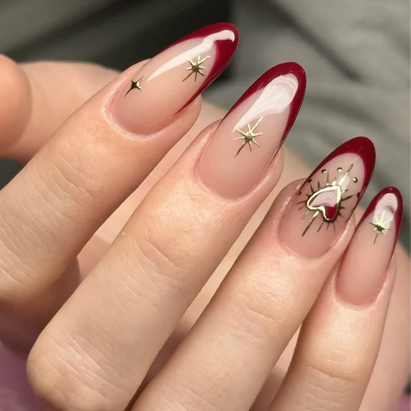 Festliche Nagelkunst Design
