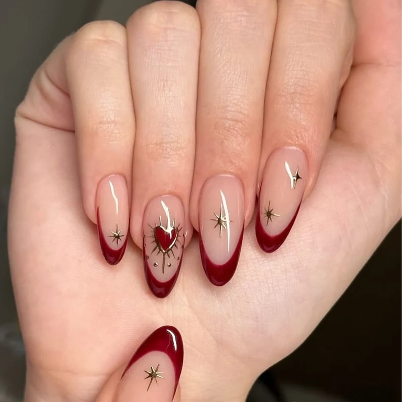 Festliche Nagelkunst Design