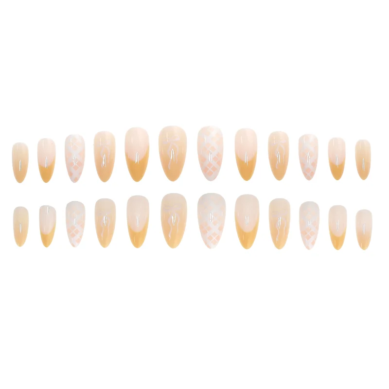 Elegantes Stiletto-Nagelkunst-Set