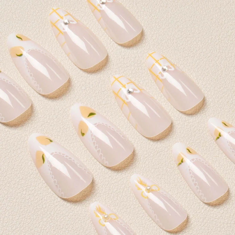 Elegantes Press-On Nagelkunstset
