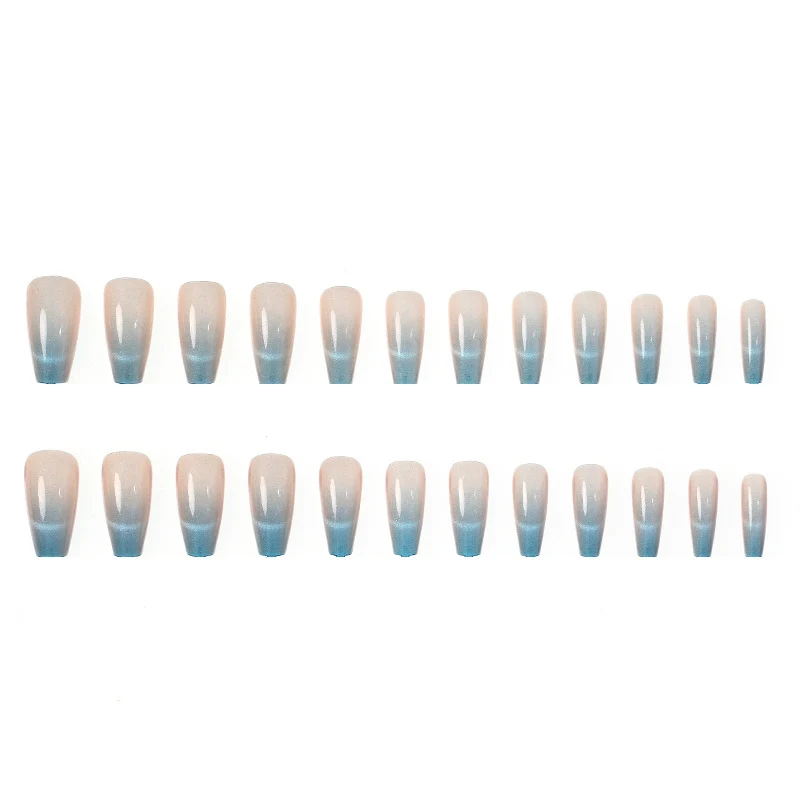 Elegante Ombre Press-On Nagelset