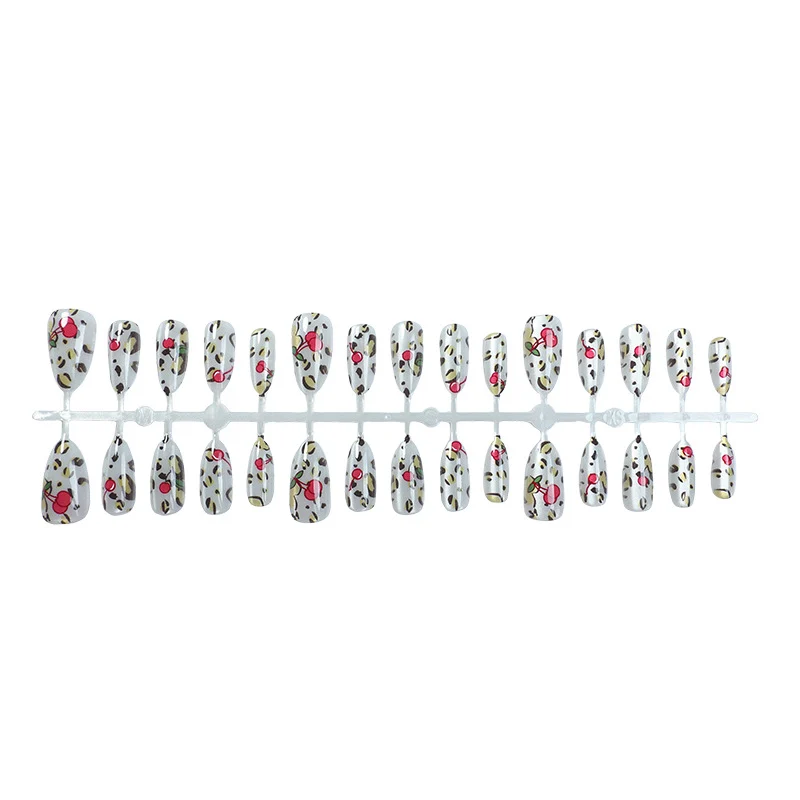 Dekorativer Kirschblüten Press-On Nail Art Set