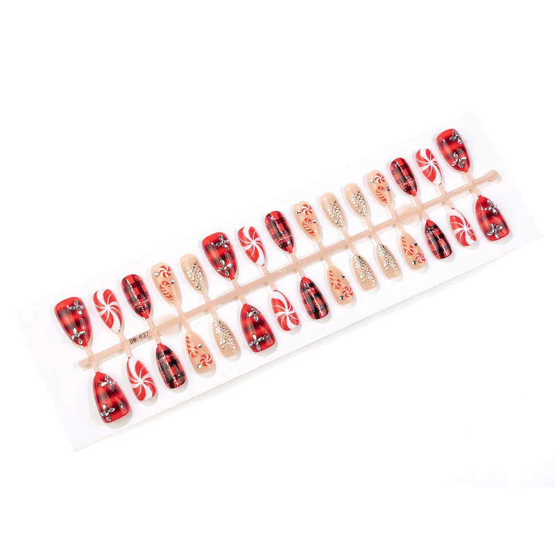 Dekorativen Press-On Nägel