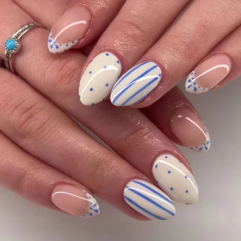Dekoratives Press-On-Nagelset 1790738838