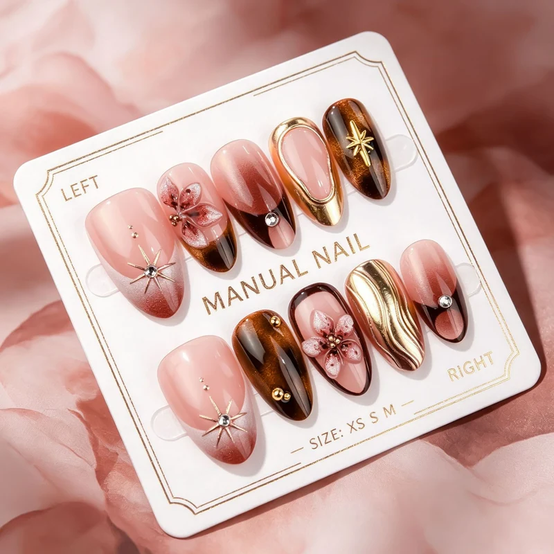 Künstlerisches Manuelles Nagelkunst Kit