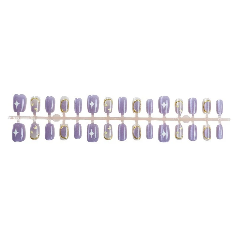 Himmlisches Sternen Nacht Press-On Nail Set