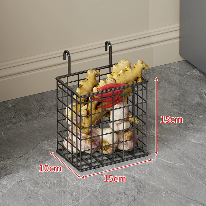 Vertikaler Metall-Obstlager-Turm mit abnehmbarem Seitenkorb