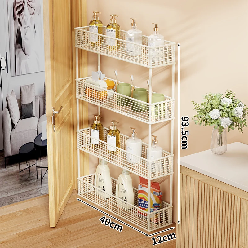 Slim Tür-Three-Tier Drahtgitter Aufbewahrungsorganisator