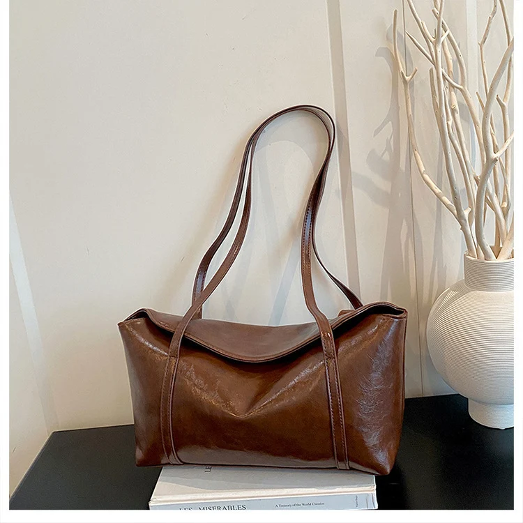 Stylische Leder Umhängetasche