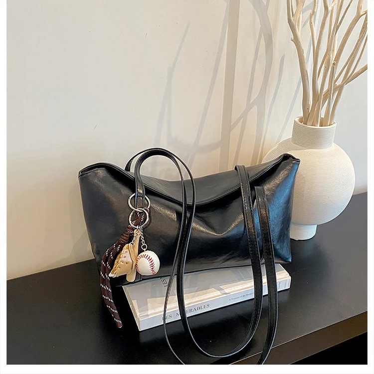 Stylische Leder Umhängetasche