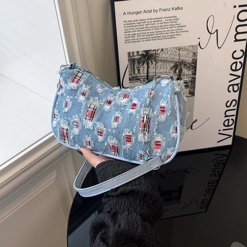 Sternenmuster Schultertasche