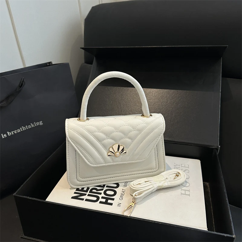 Gep quiltete Vintage-Handtasche
