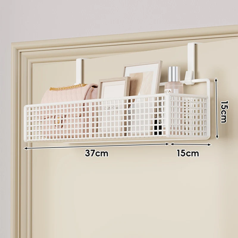 Über-Tür hängender doppelter belüfteter Mesh-Speicherkorb-Organizer mit Haken