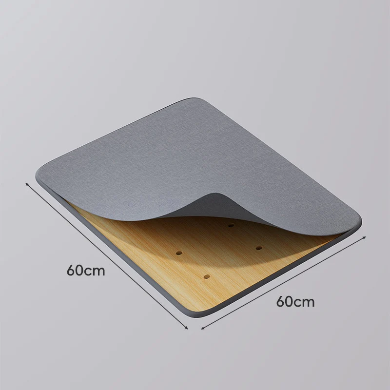 Große perforierte Bambusregalplatte mit belüftetem Lattendesign