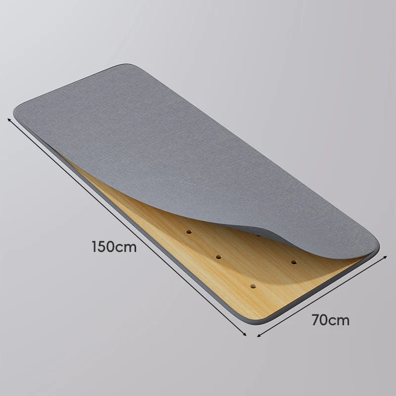 Große perforierte Bambusregalplatte mit belüftetem Lattendesign