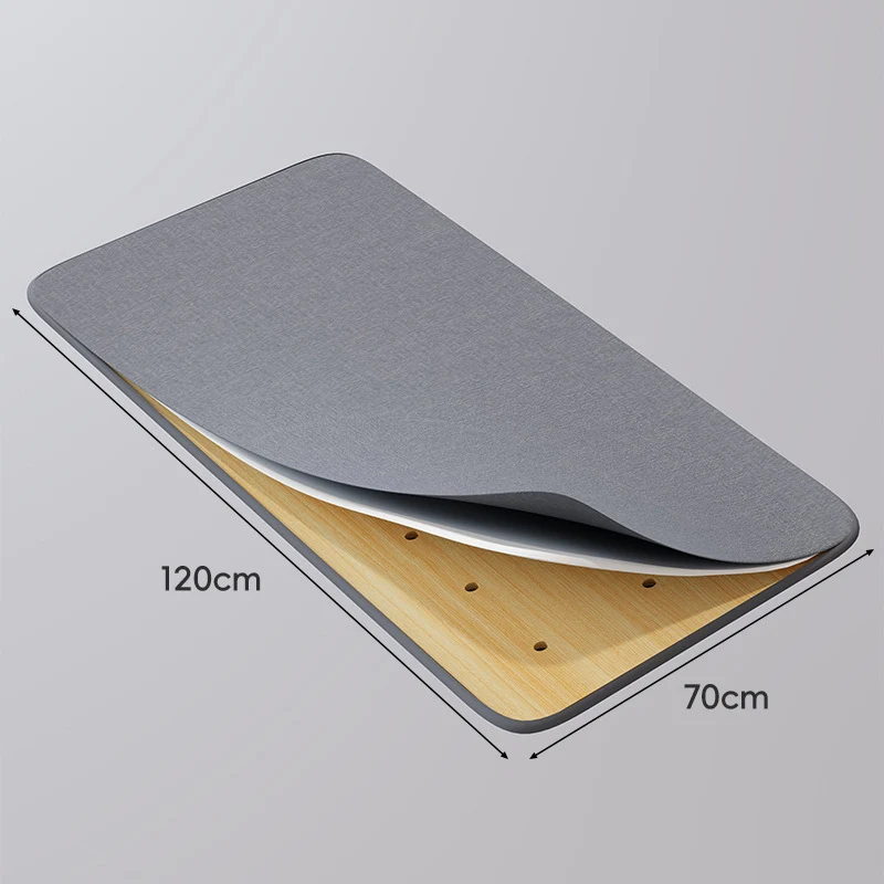 Große perforierte Bambusregalplatte mit belüftetem Lattendesign