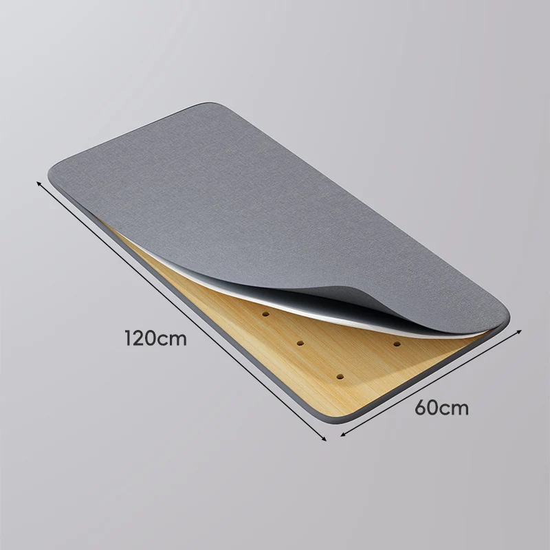 Große perforierte Bambusregalplatte mit belüftetem Lattendesign