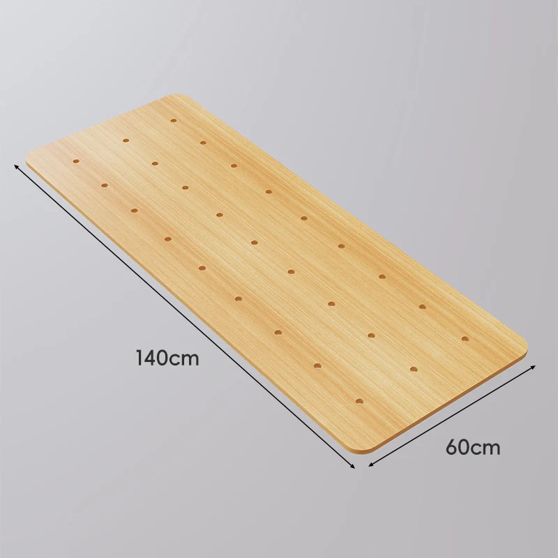 Große perforierte Bambusregalplatte mit belüftetem Lattendesign