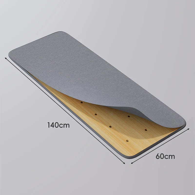 Große perforierte Bambusregalplatte mit belüftetem Lattendesign