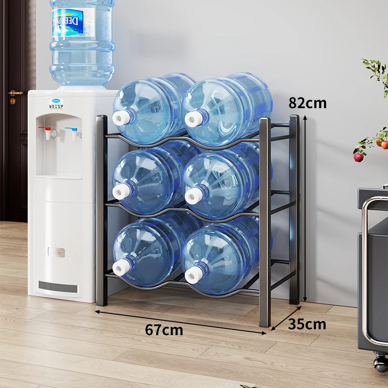 Robuster dreistufiger Wasserkrugständer für große Flaschen