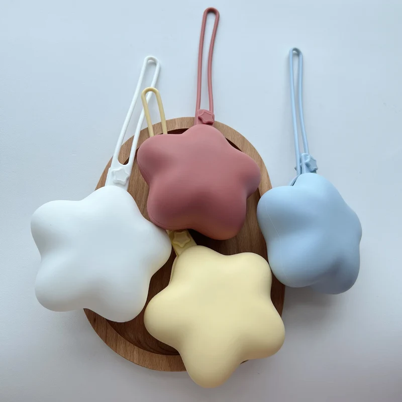 Silikon Stern-förmige Mini-Tasche mit Schlaufe