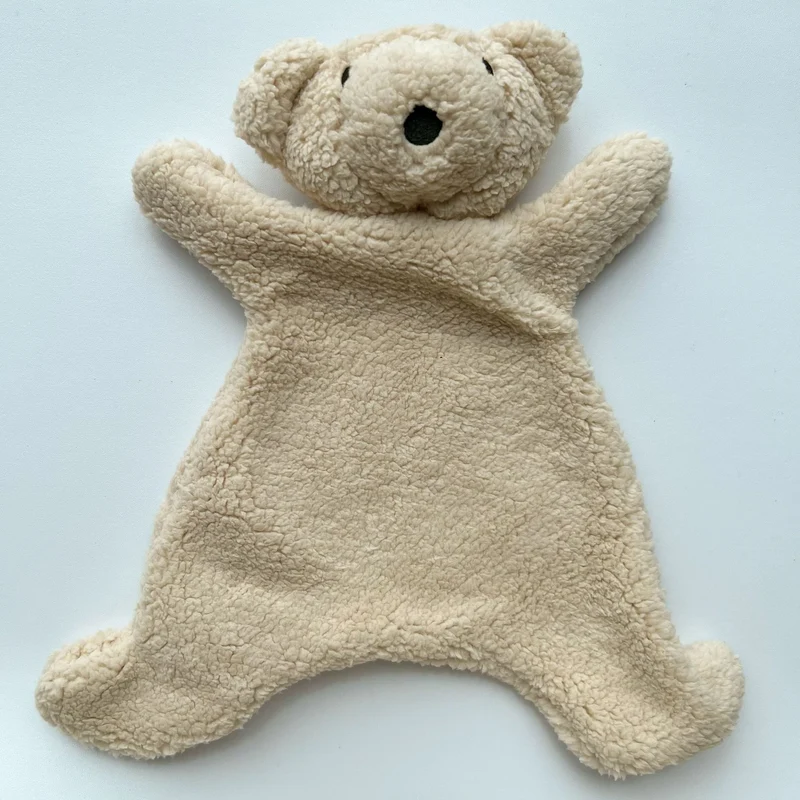 Sherpa Bär Lovey Sicherheitsdecke Handheld Komfortdecke