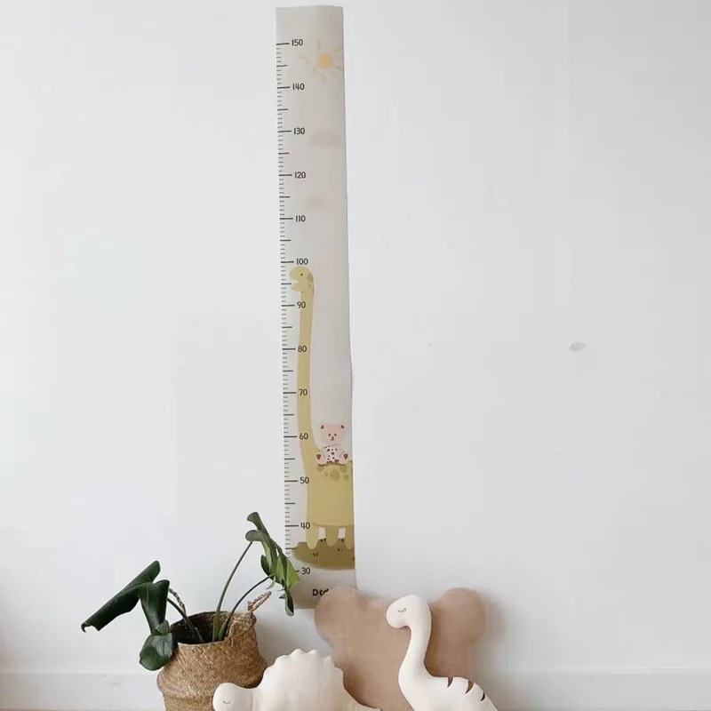 Wandmontierte Wachstumsdiagramm Höhenmessung Aufkleber für Kinder
