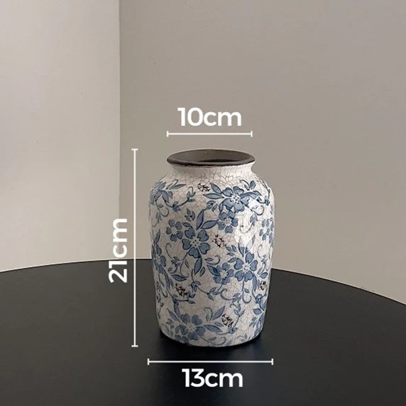 Florale dekorative Keramikdose