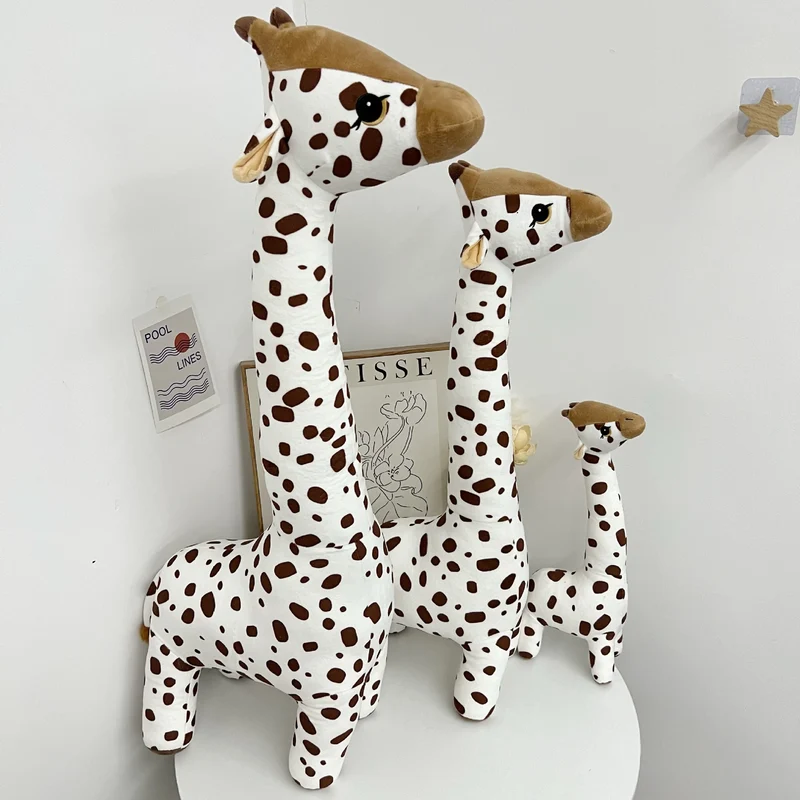 Oversized Plüschgiraffenfamilien-Floorspielzeug