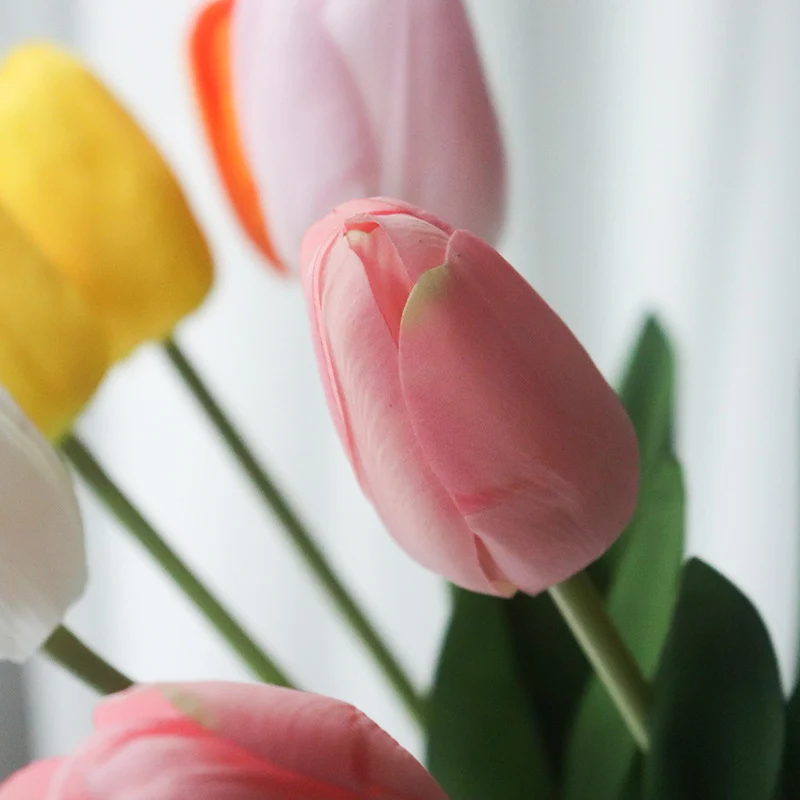 Realistische Tulpenblumenstängel