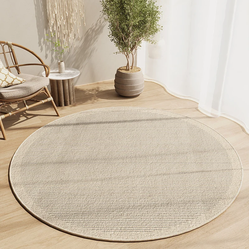 Eleganter runder Teppich