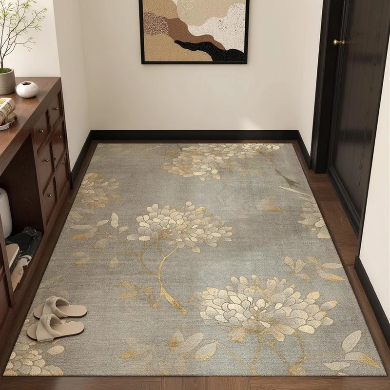 Eleganter floraler Teppich