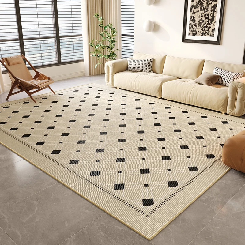 Zeitgenössischer floraler Design-Teppich