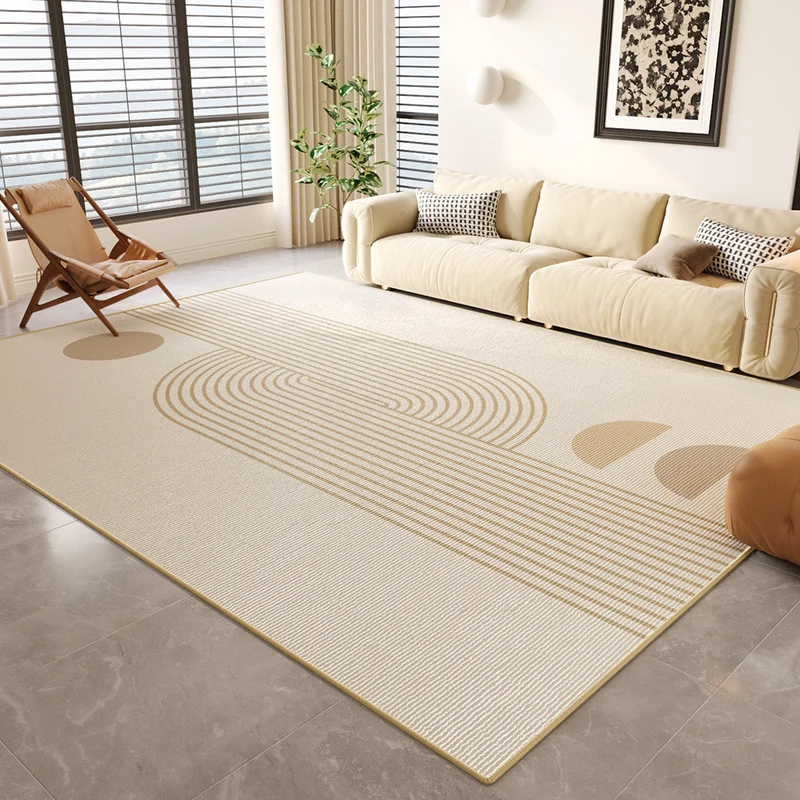Zeitgenössischer floraler Design-Teppich