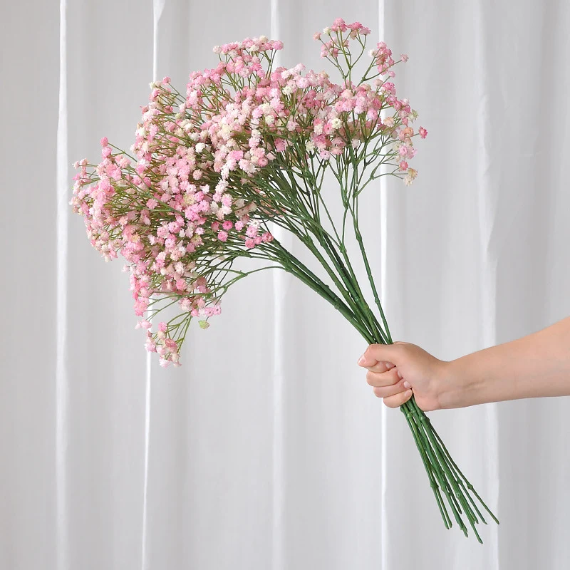 Zarte Kunst-Gypsophila-Blumenstiel