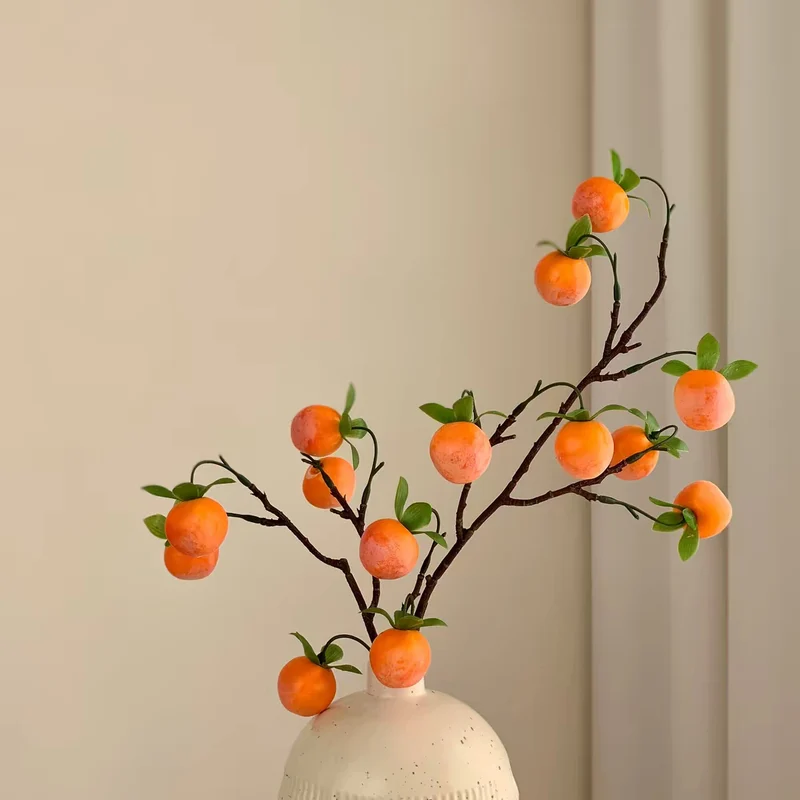 Dekorative Faux Mandarin Zweig