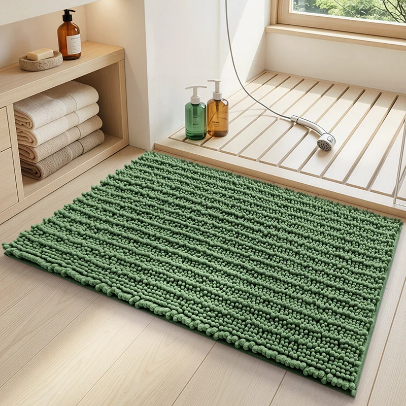 Plüschtexturierte Badematte
