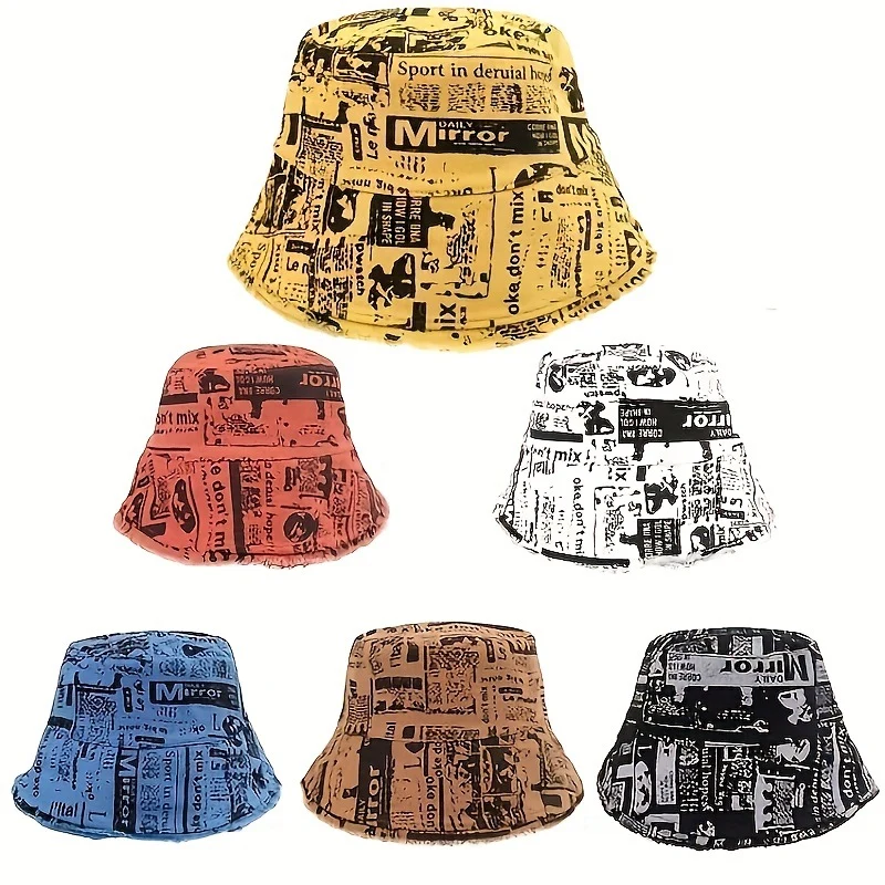 Stylischer Grafik-Bucket-Hut