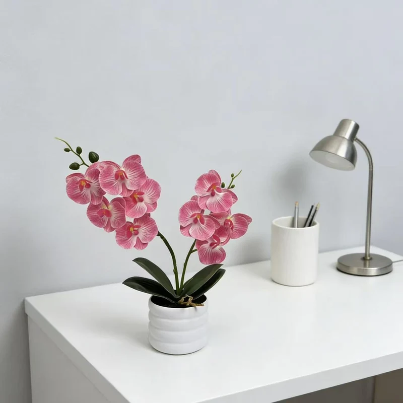 Lebensechte Orchideen Dekor
