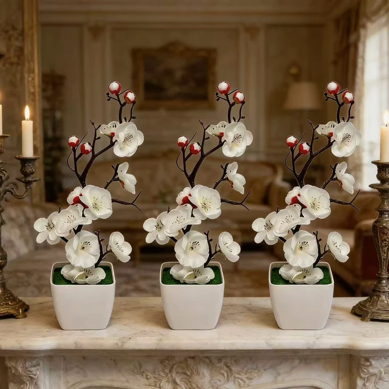 Lebensechte Blumenarrangement