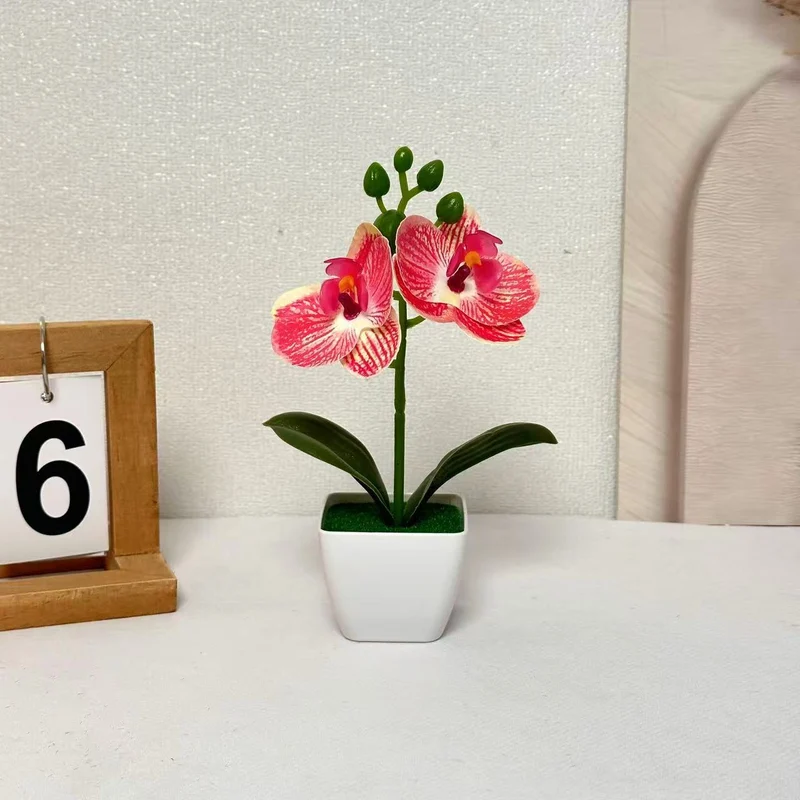 Lebensechte florale Orchideen-Darstellung für die Inneneinrichtung