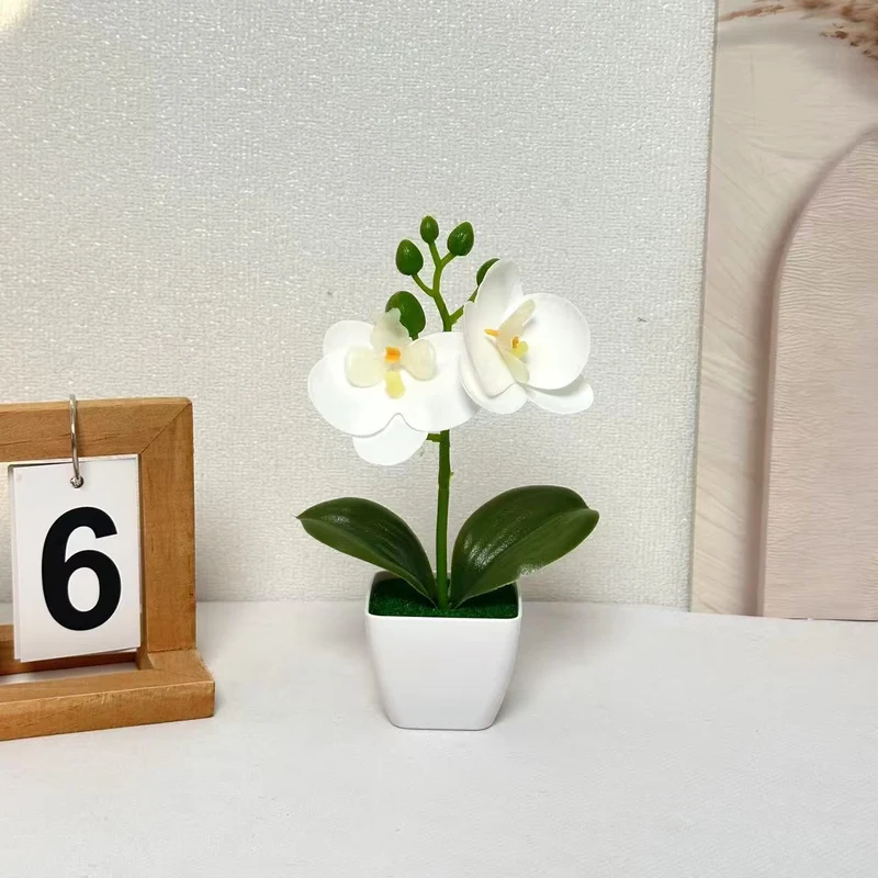 Lebensechte florale Orchideen-Darstellung für die Inneneinrichtung