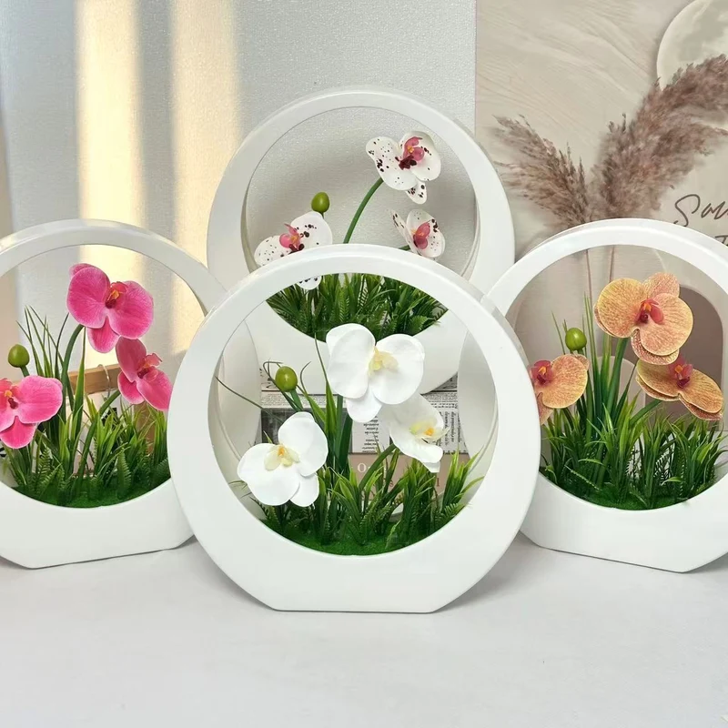 Elegante Orchidee Dekorative Tischmitte