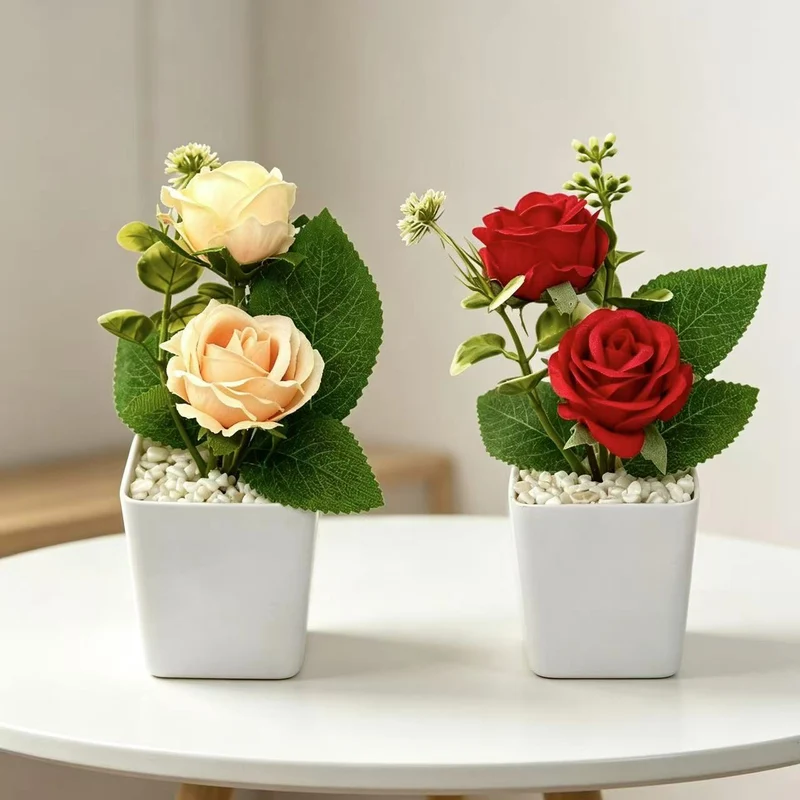 Elegante Mini-Rosenanordnung