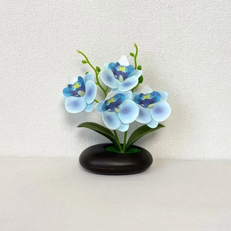 Elegante künstliche Orchideenblumenarrangements für die Innendekoration
