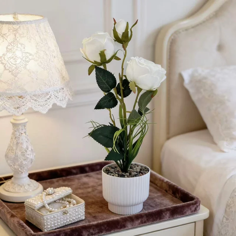 Elegantes künstliches Rosenbouquet für die Heimdekoration