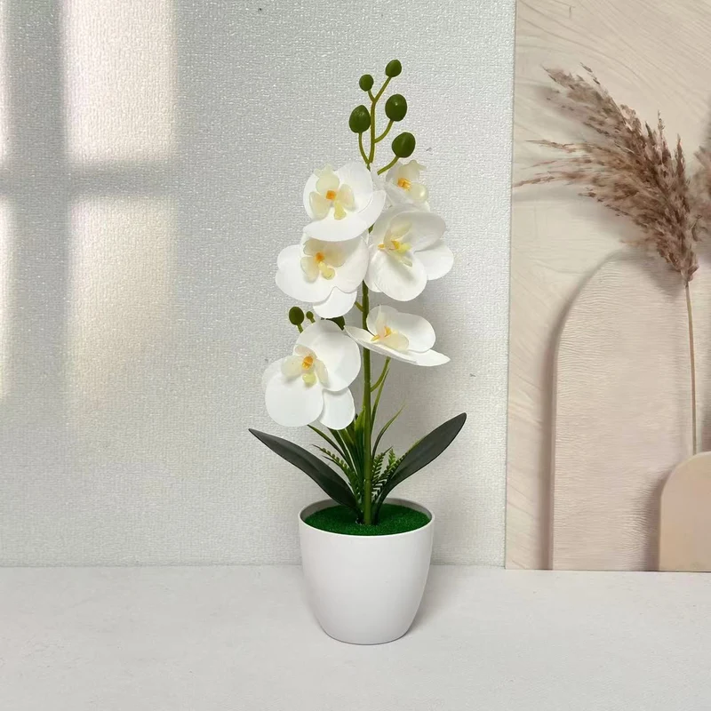 Elegante künstliche Orchideenpflanze für die Wohnkultur
