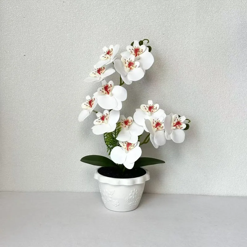 Elegante Künstliche Orchideen Blumenarrangement für die Innendekoration Zuhause